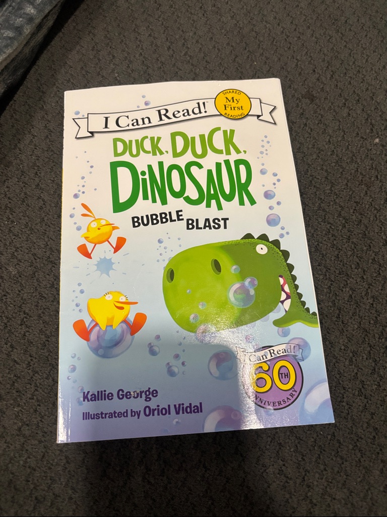 1010  I Can Read Duck Duck Dinosaur Bubble Blast